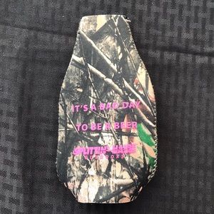 3 pack - “it’s a bad day to be a beer” bottle koozie coolie cup